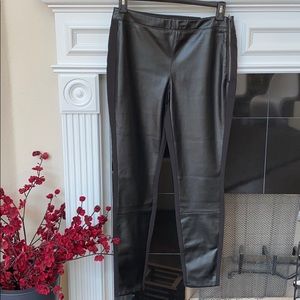 White House Black Market Vegan Leather Legging